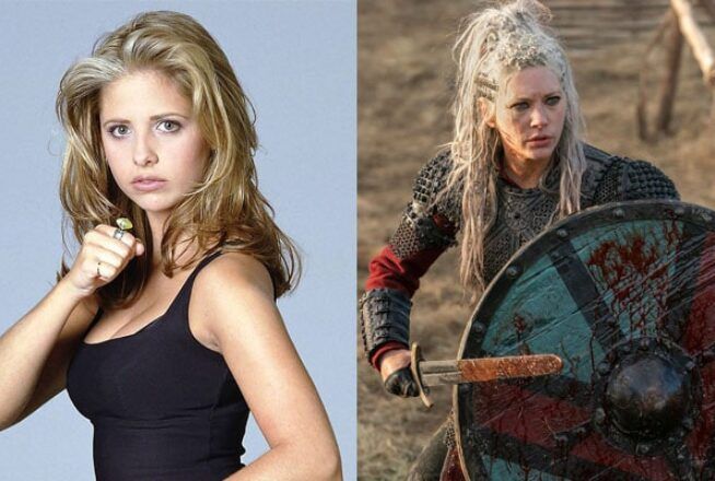 Sondage : qui est la plus badass entre Buffy (contre les vampires) et Lagertha (Vikings) ?