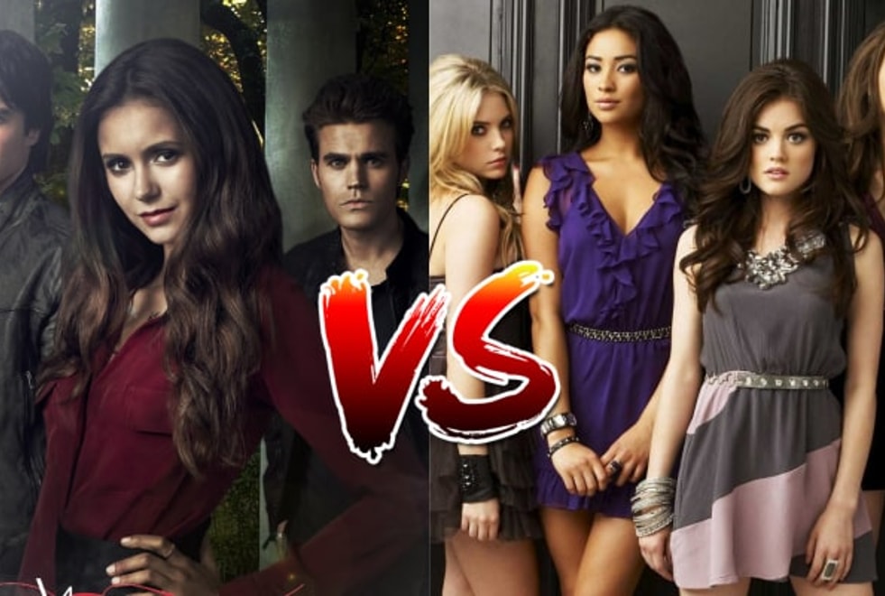 Sondage : le match ultime, tu préfères The Vampire Diaries ou Pretty Little Liars ?