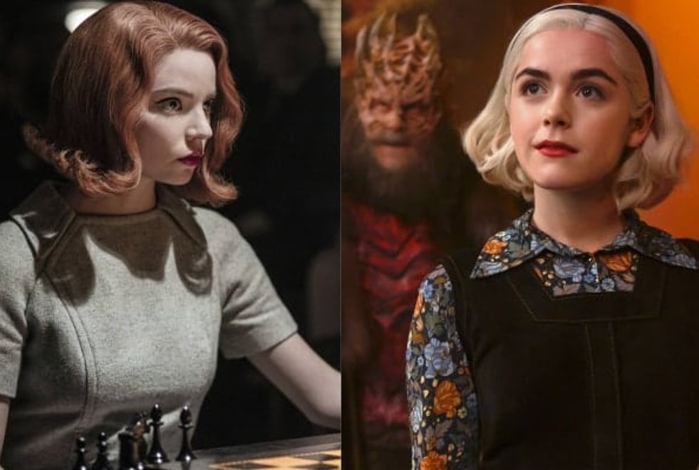 Le Jeu de la Dame : la série a-t-elle vraiment fait un clin d’œil aux Nouvelles Aventures de Sabrina ?