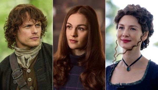 Outlander Jamie, Brianna et Claire