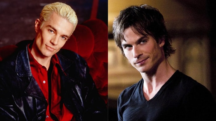 Sondage : vote pour ton vampire préféré entre Spike et Damon