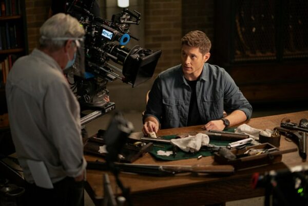 Supernatural Dean Jensen Ackles tournage