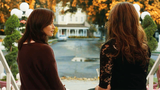 rory lorelai gilmore girls gif