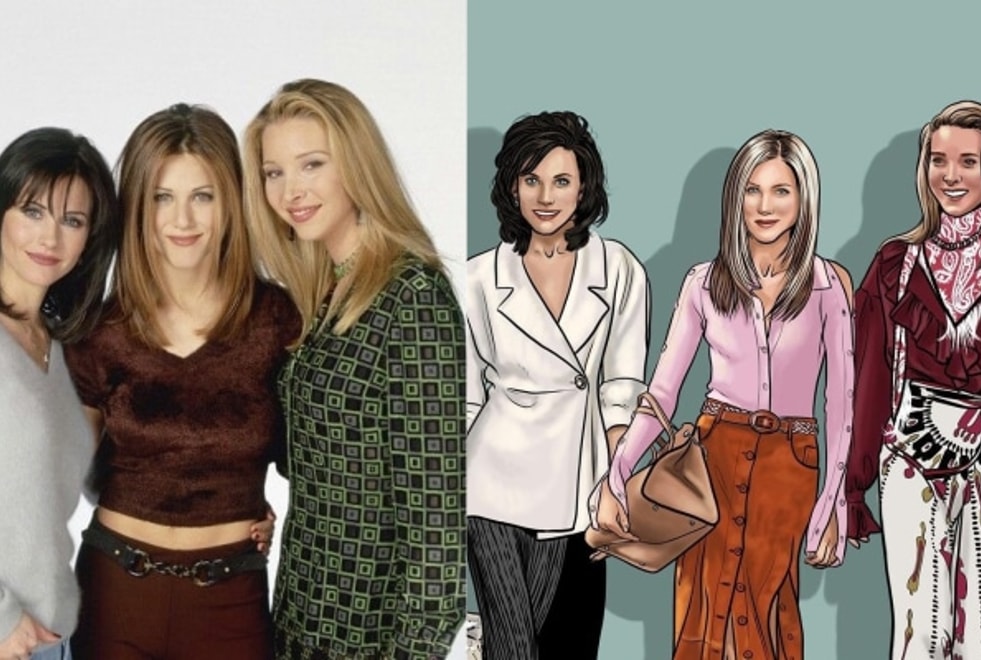 Minute cool : une illustratrice relooke les personnages de séries sur Insta et le résultat est canon