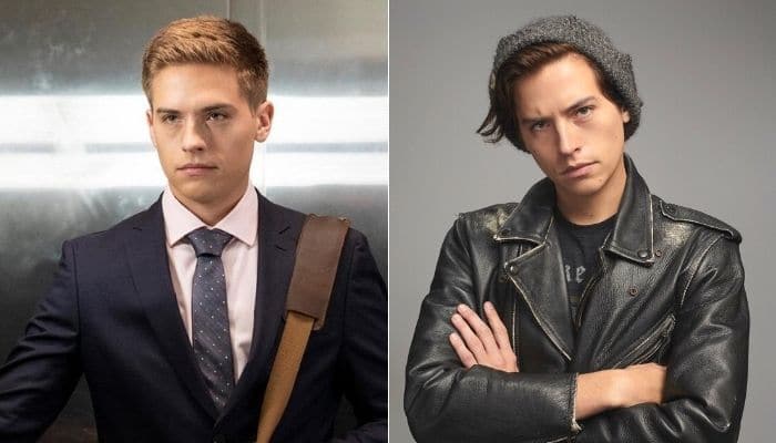 Les frères jumeaux Dylan et Cole Sprouse