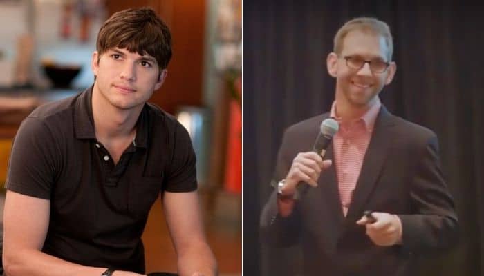 Ashton Kutcher et son frère jumeau Michael