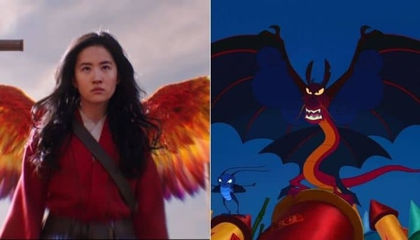 Mulan 2020 vs 1998