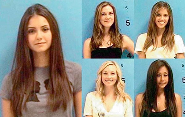 The Vampire Diaries Nina Dobrev mugshot