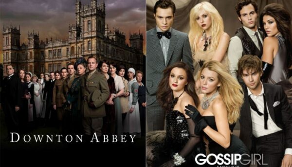 downton abbey, gossip girl