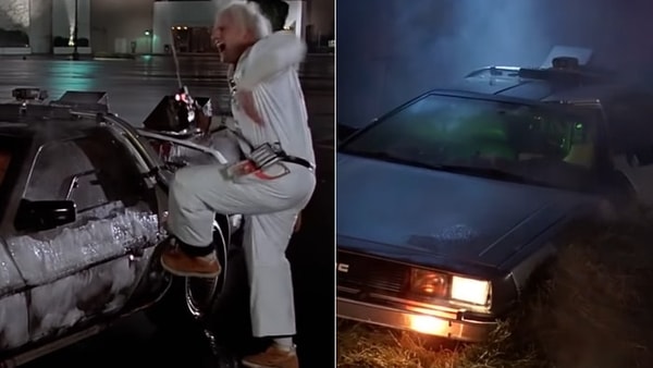 retour vers le futur erreurs film 4