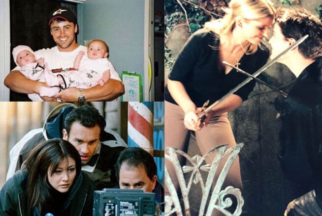 Charmed, Buffy, Friends&#8230; 10 photos de coulisses des séries des années 90