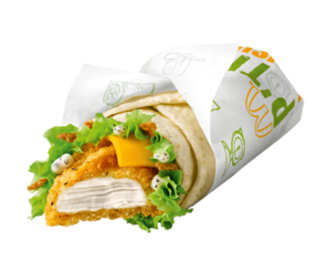 Un ptit wrap au poulet 