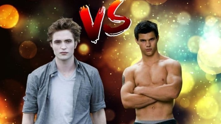 Sondage : le match ultime, tu préfères Edward Cullen ou Jacob Black dans Twilight ?