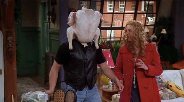 Joey Phoebe dinde Friends