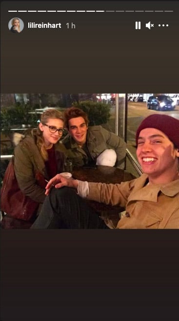Lili reinhart story kj apa cole sprouse riverdale copy