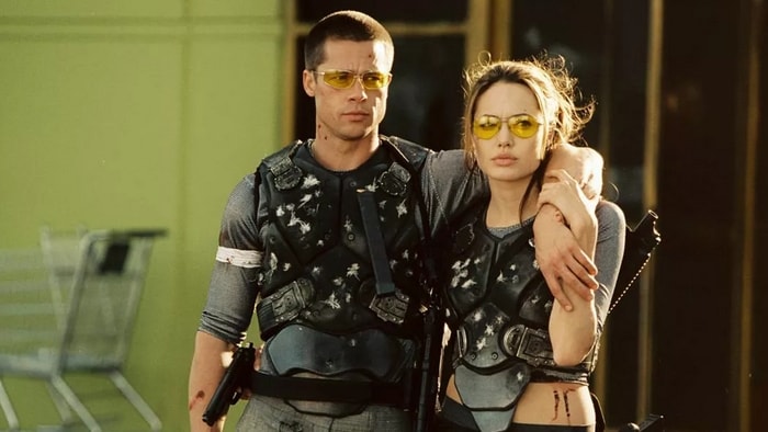 Couple Mr et Mrs Smith brad pitt angelina jolie