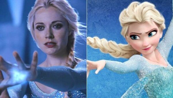Elsa La Reine des Neiges Once Upon a Time vs Disney