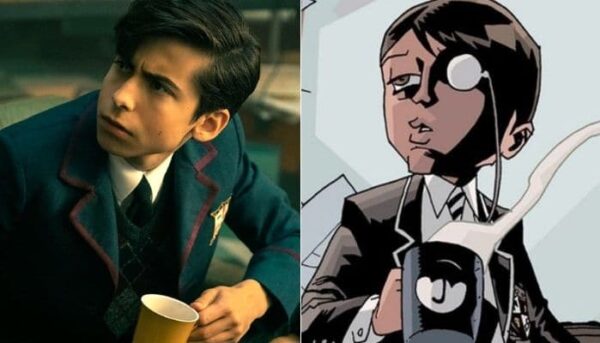 Numéro 5 The Umbrella Academy série vs comics