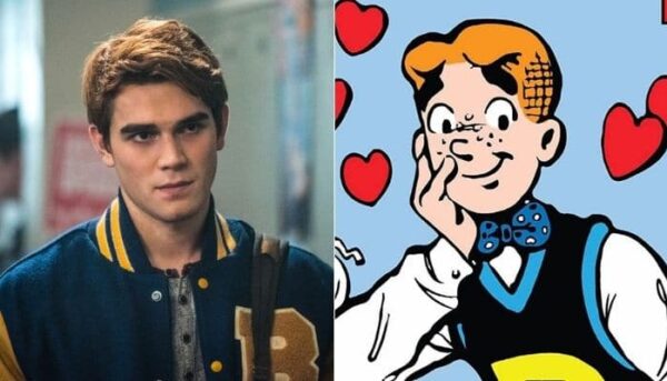 Archie Andrews série vs comics