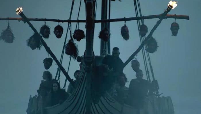 Têtes décapitées Vikings