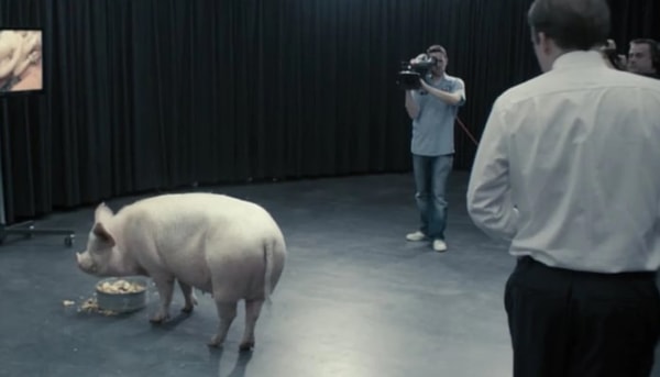 black mirror, épisode 1, cochon