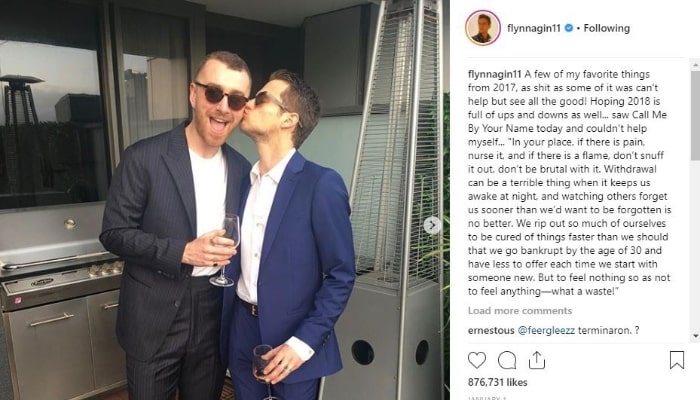 brandon flynn, sam smith