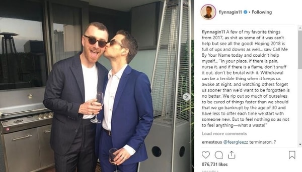brandon flynn, sam smith