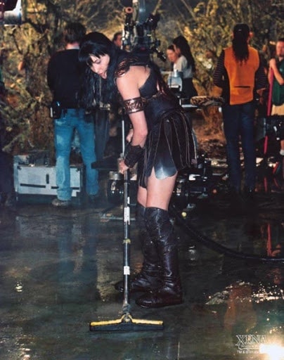 Xena coulisses séries