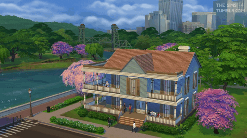 Fabriquer des maisons de ouf sur les Sims