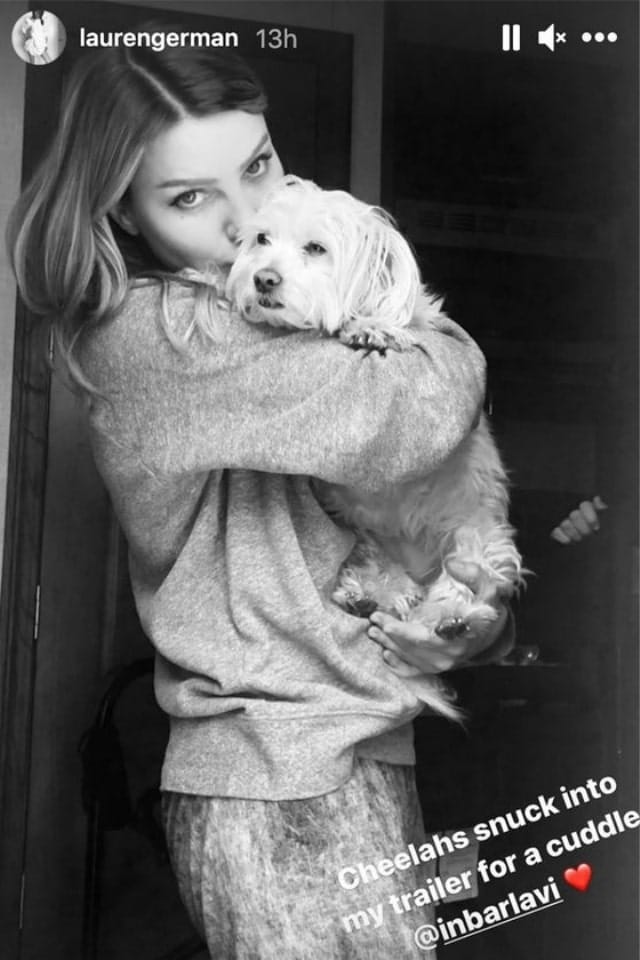 lauren german instagram story