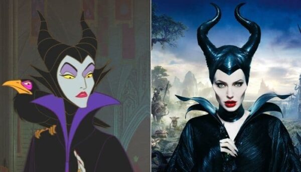 Maléfique live action vs film d'animation Disney