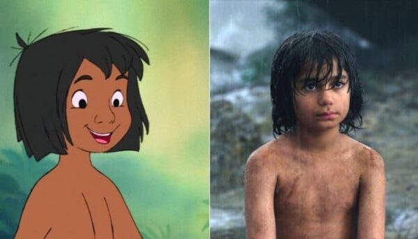 Mowgli live action vs film d'animation