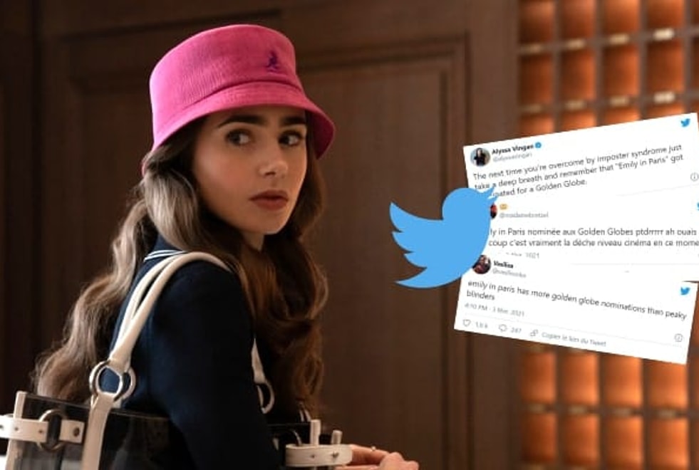 Emily in Paris : Twitter en colère après la nomination de la série aux Golden Globes