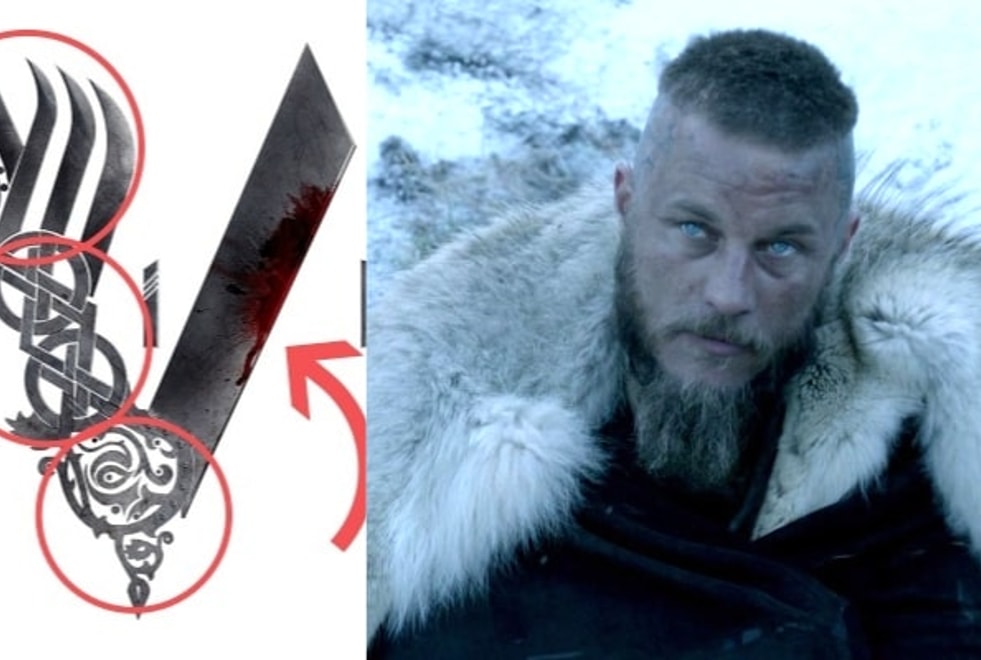 Vikings :  découvrez la signification cachée derrière les symboles du logo de la série