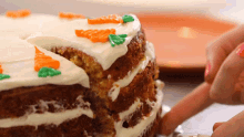 Un carrot cake 