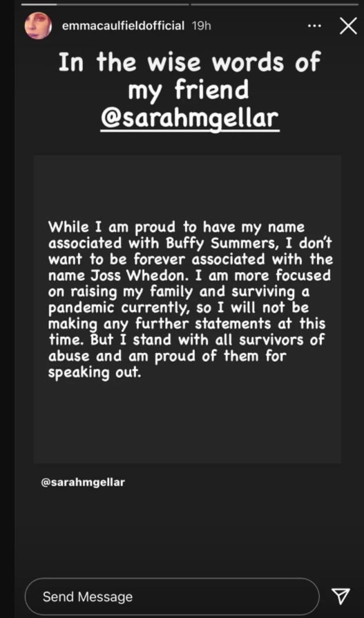 emma caulfield, buffy, insta
