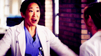 gif Cristina et Meredith Grey's Anatomy