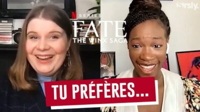 Winx : notre interview 'tu préfères' d'Eliot Salt (Terra) et Precious Mustapha (Aisha)