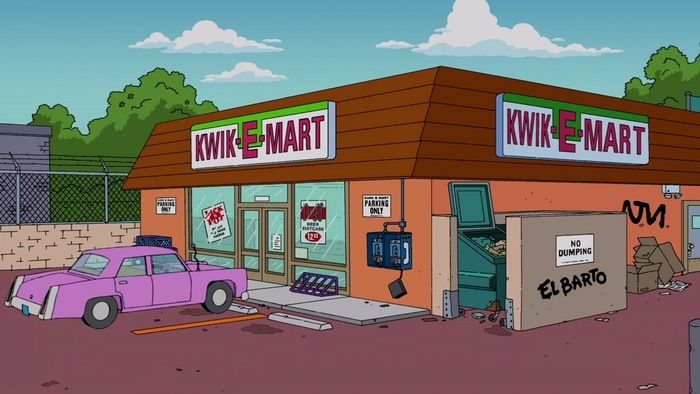 Du petit commerce d'Apu (Les Simpson)