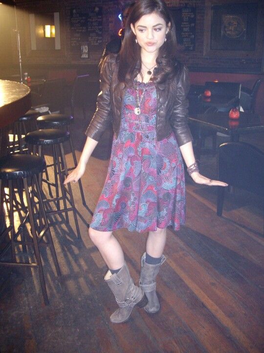 lucy hale pretty little liars tournage