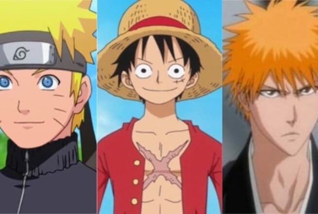 Sondage : tu préfères qui entre Luffy, Naruto et Ichigo ?