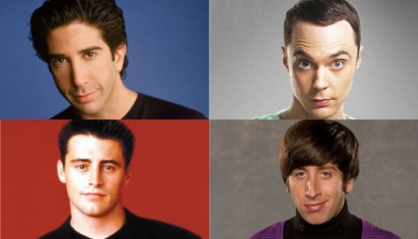 ross friends sheldon the big bang theory joey howard