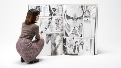 L&rsquo;Attaque des Titans (SNK) : incroyable, un manga géant bientôt en vente