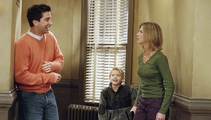 Ross Rachel blague Friends