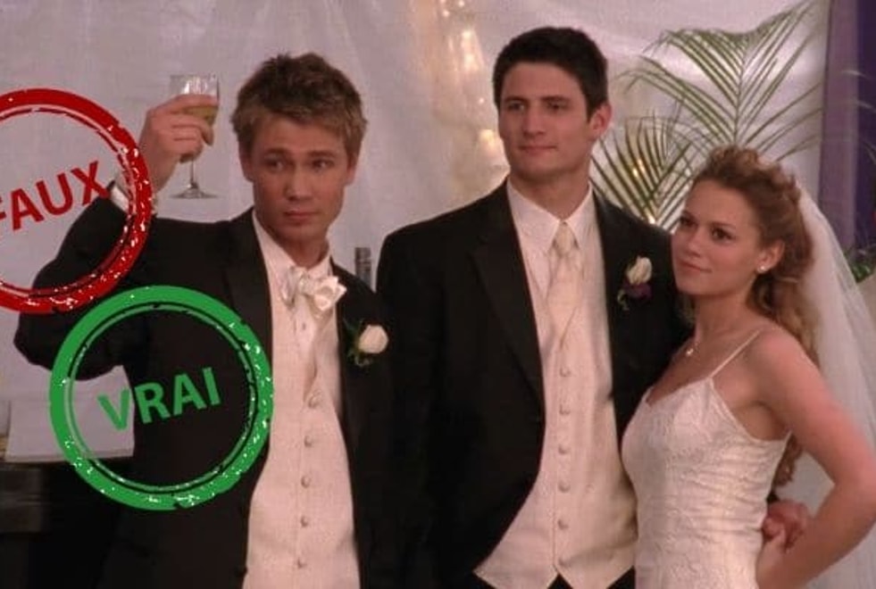 Les Frères Scott : impossible d’avoir 10/10 à ce quiz vrai/faux sur l’épisode du mariage de Nathan et Haley
