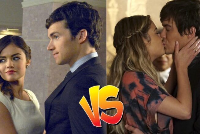 Sondage : match ultime, tu préfères Aria/Ezra ou Hanna/Caleb dans Pretty Little Liars ?