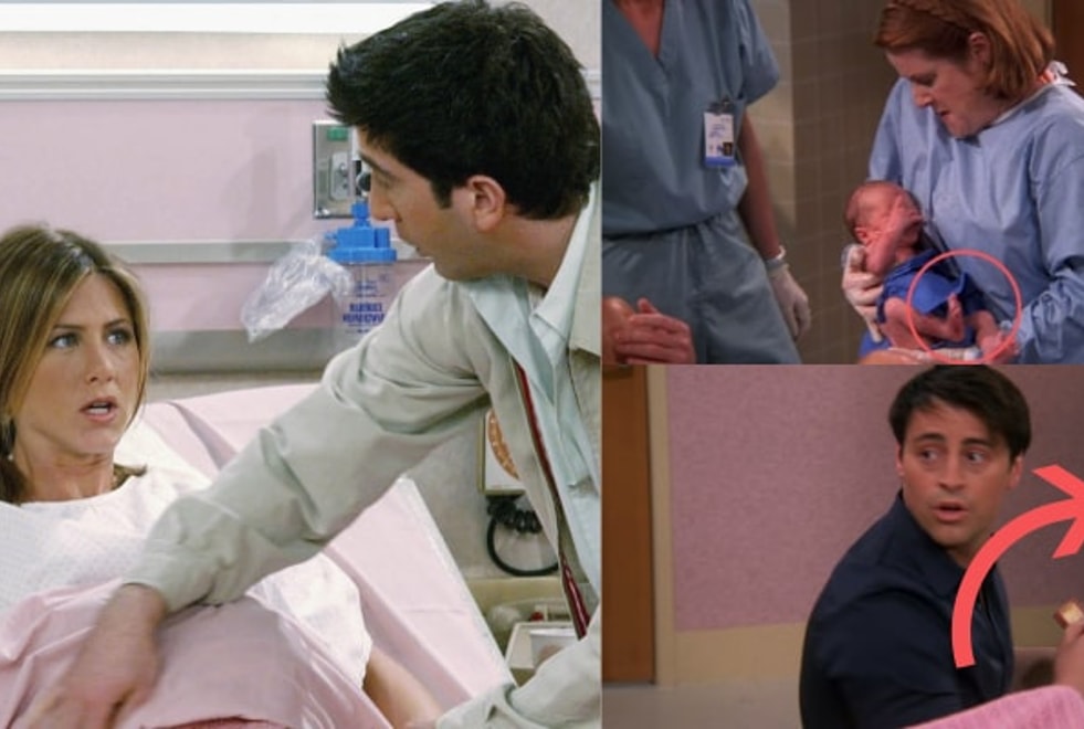 Friends : 5 erreurs et incohérences dans l’épisode de l’accouchement de Rachel