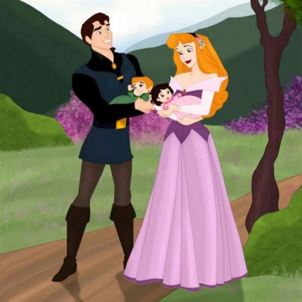 Disney Cet Artiste A Imagine Les Bebes Des Princes Et Princesses