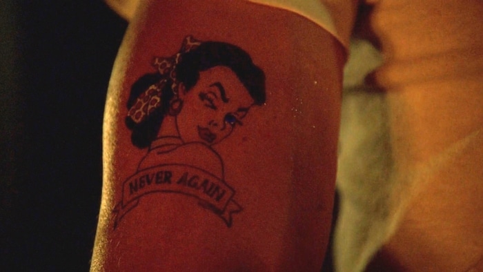 betty tatoo x-files