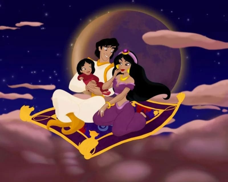 disney enfant jasmine aladdin